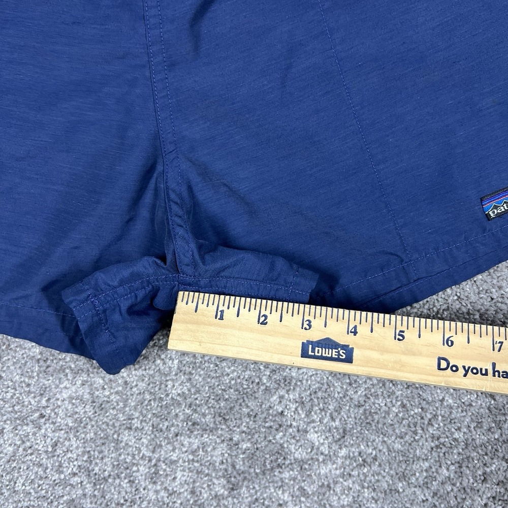 Vintage 90s Patagonia Baggies 3" Swim Trunks Shorts Men's XL Made In USA Blue - Picture 7 of 8